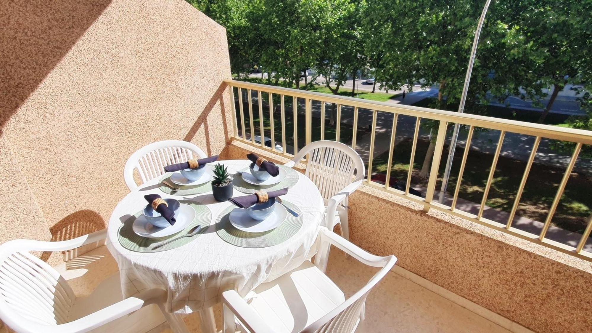Apartament Jardines Gandia- Solo Familias Playa de Gandia Zewnętrze zdjęcie