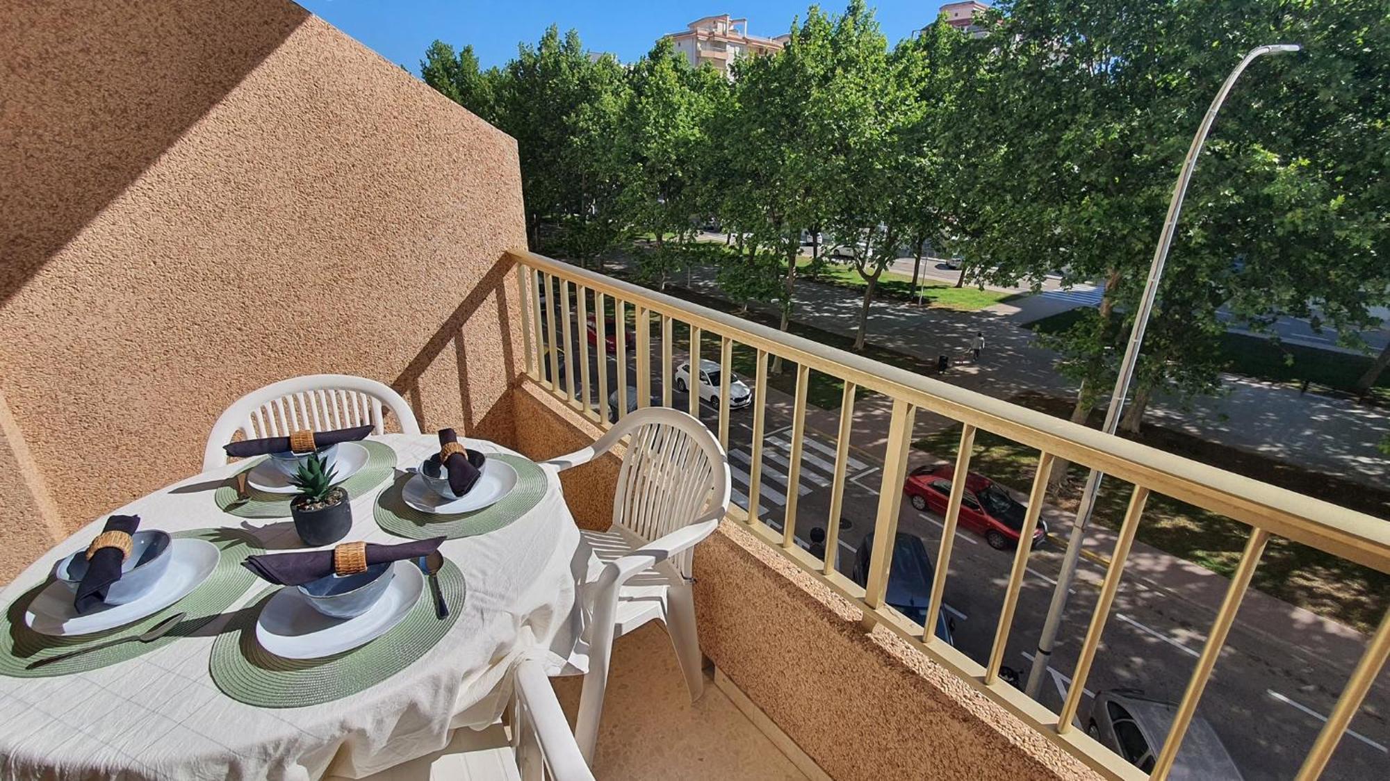Apartament Jardines Gandia- Solo Familias Playa de Gandia Zewnętrze zdjęcie